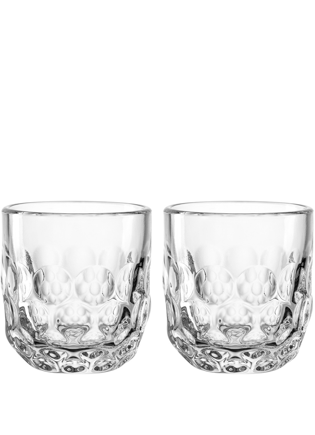 Leonardo Gocce espresso glas 60 cl set van 2  - voorkant undefined