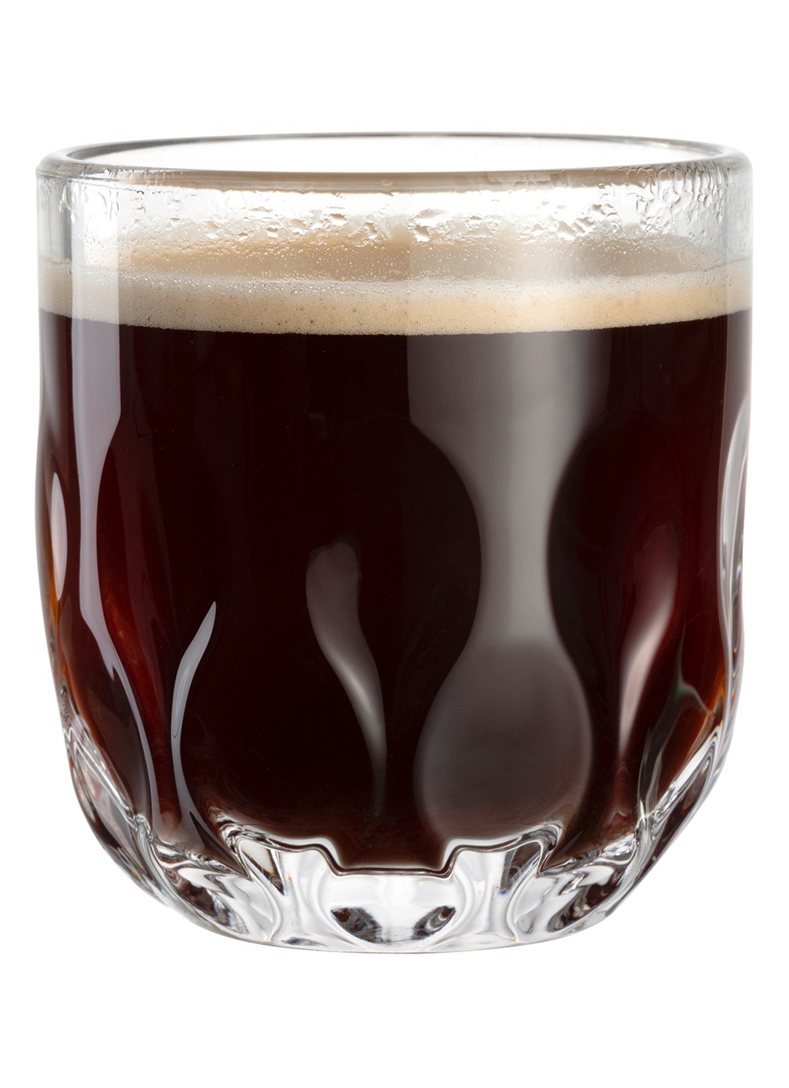 Leonardo Gocce koffie- en thee glas 220 ml set van 2  - detail transparant