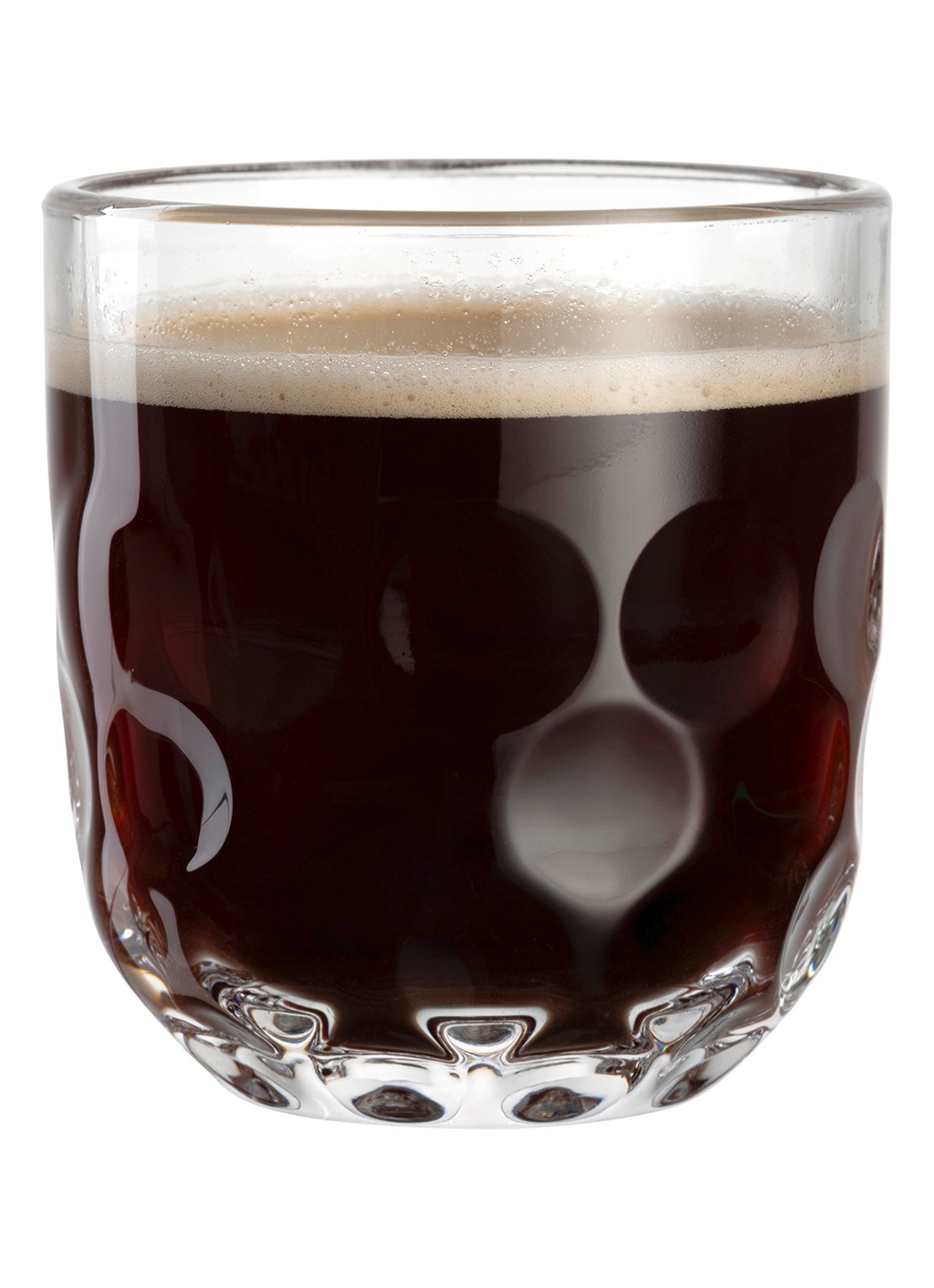 Leonardo Gocce koffieglas 22 cl set van 2 - detail transparant