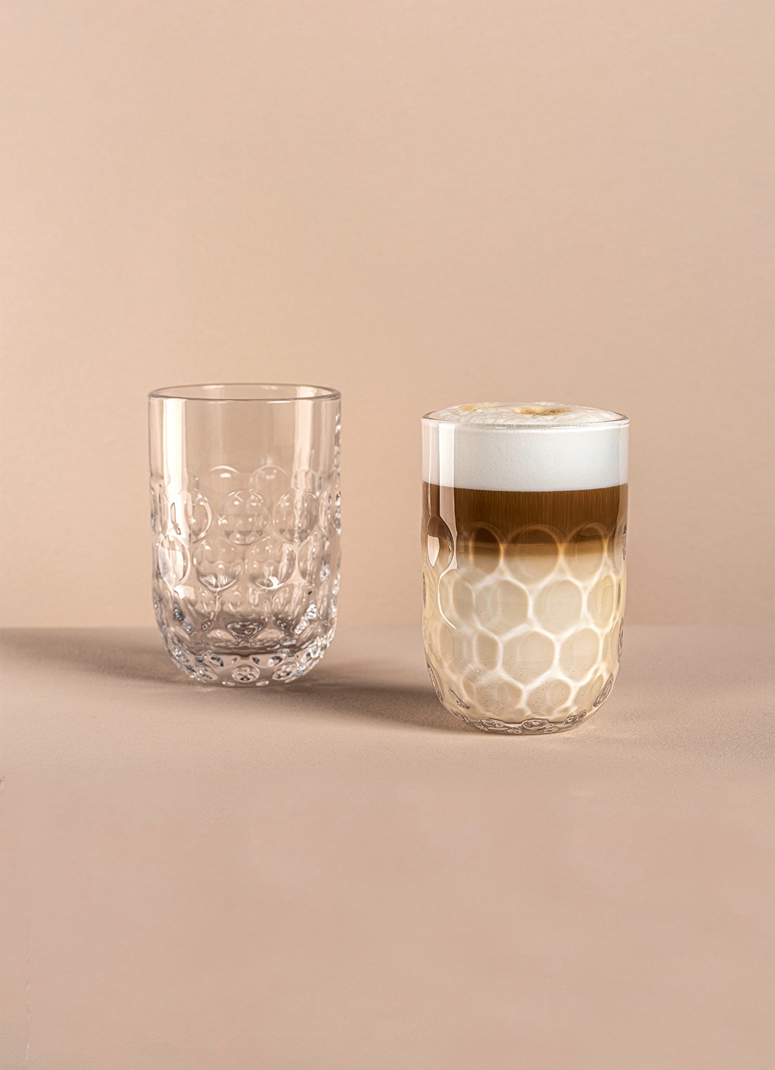 Leonardo Gocce Latte Macchiato 39 cl set van 2  - detail 6 transparant