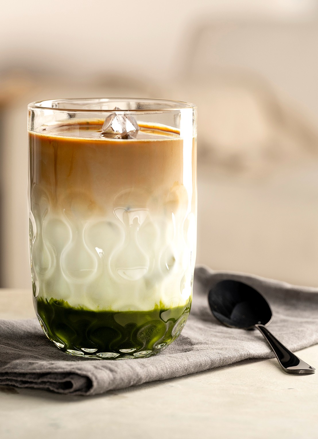 Leonardo Gocce Latte Macchiato glas 39 cl set van 2  - voorkant 2 undefined