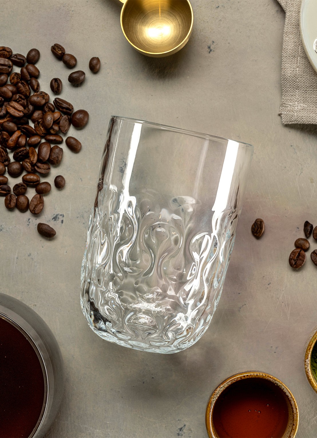 Leonardo Gocce Latte Macchiato glas 390 ml set van 6  - voorkant 2 undefined