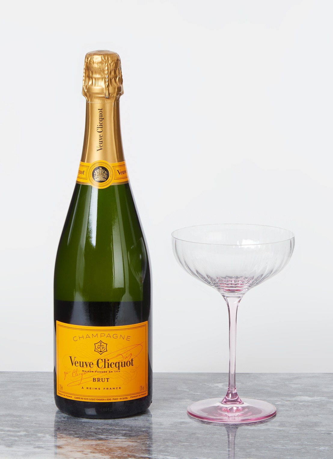 Leonardo Poesia champagneglas 26 cl - voorkant 2 lichtroze