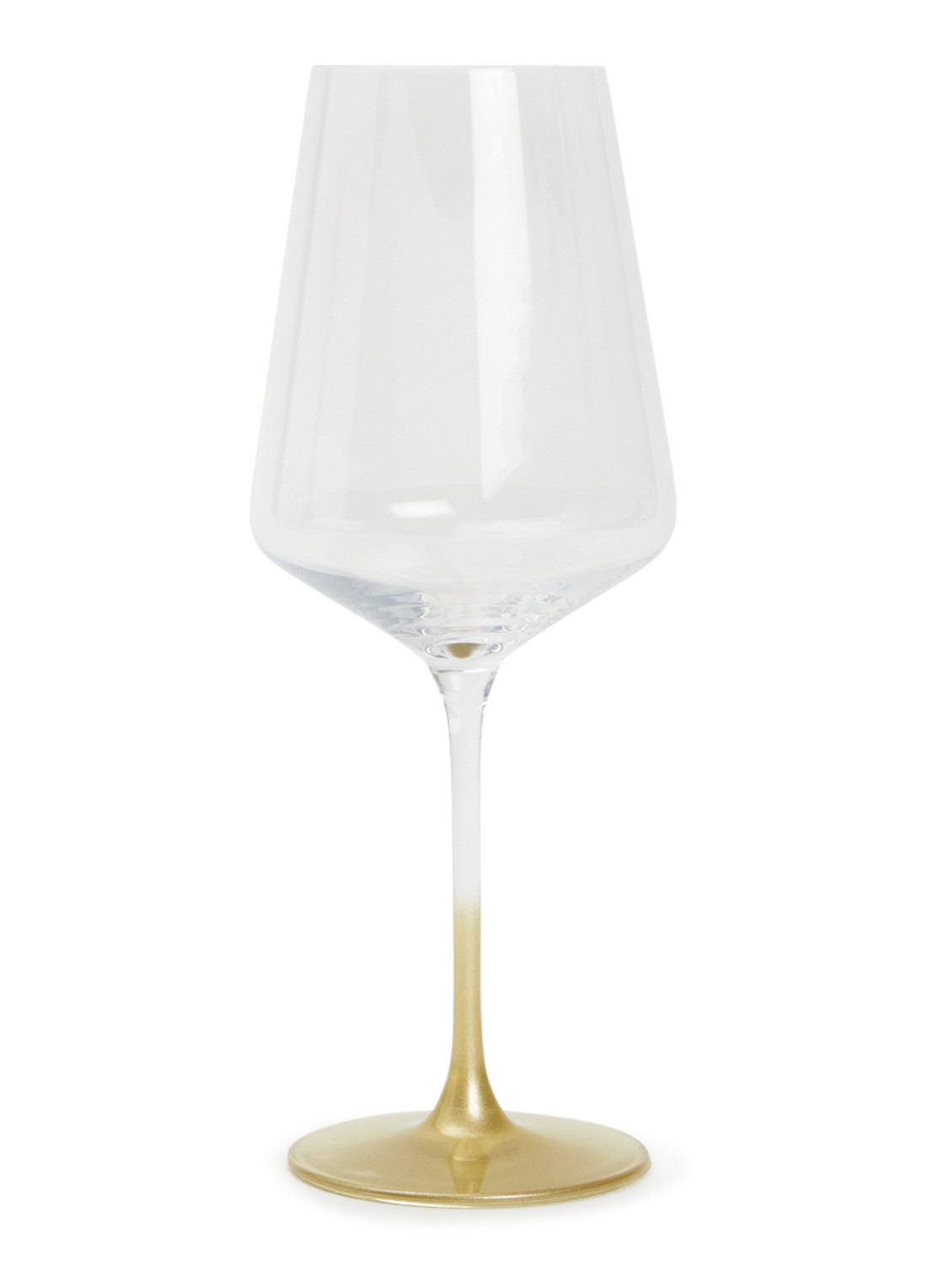 Leonardo Puccini Limited Gold Edition wijnglas 56 cl set van 2 - voorkant 2 goud