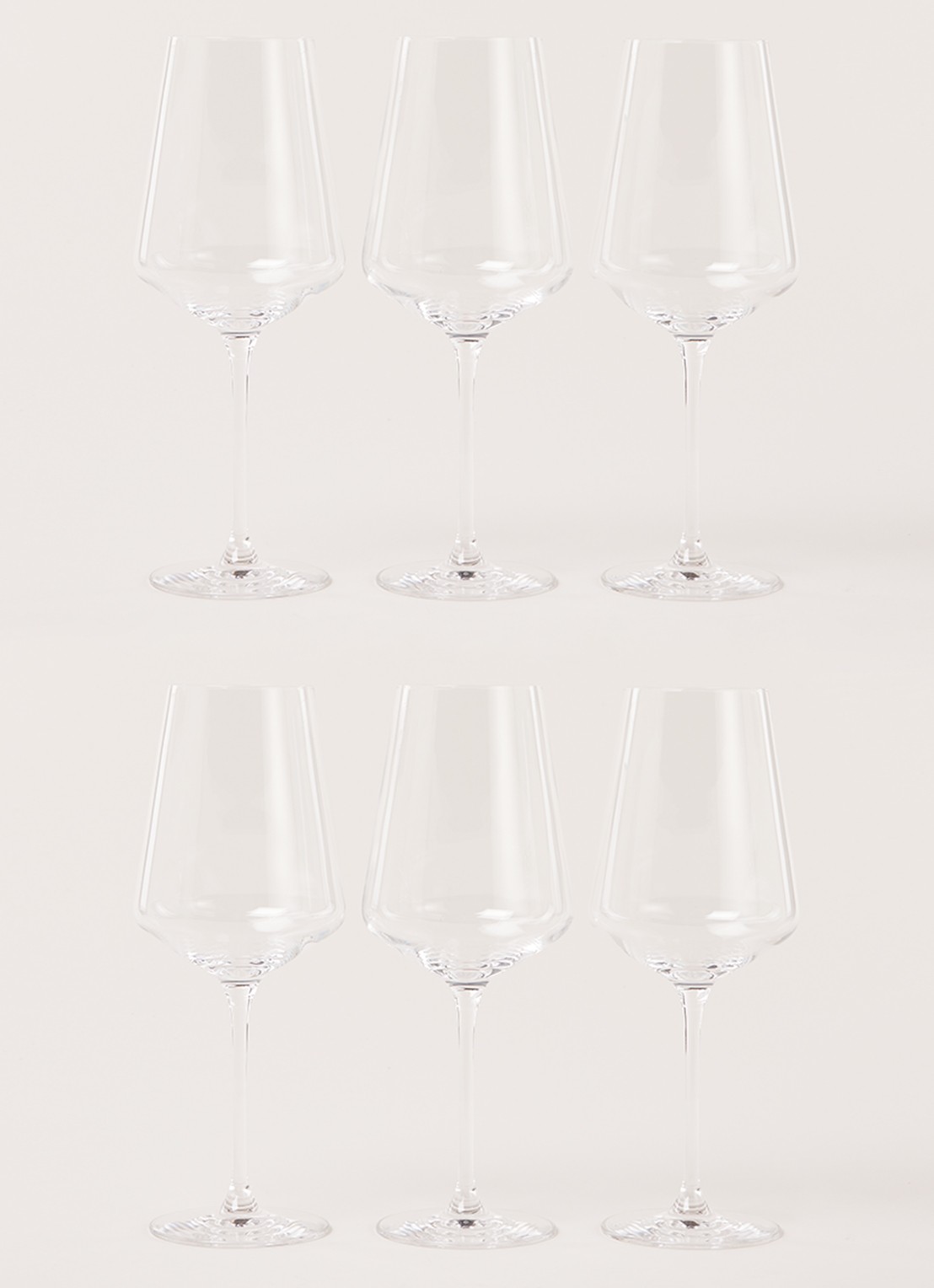 Leonardo Puccini witte wijnglas 56 cl set van 6 - voorkant 2 transparant
