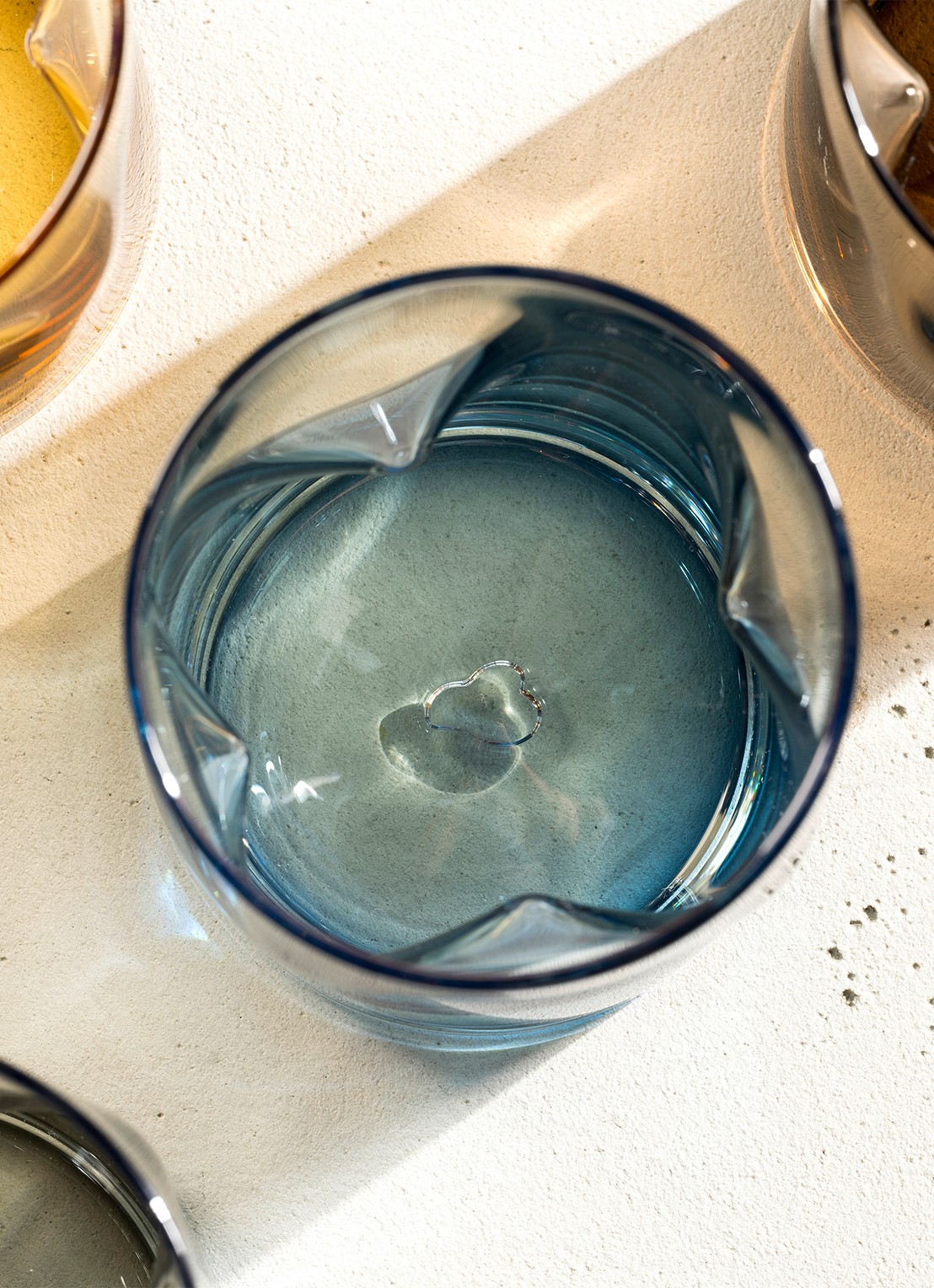 Leonardo Vesuvio drinkglas 30 cl set van 4 - detail 5 donkerblauw