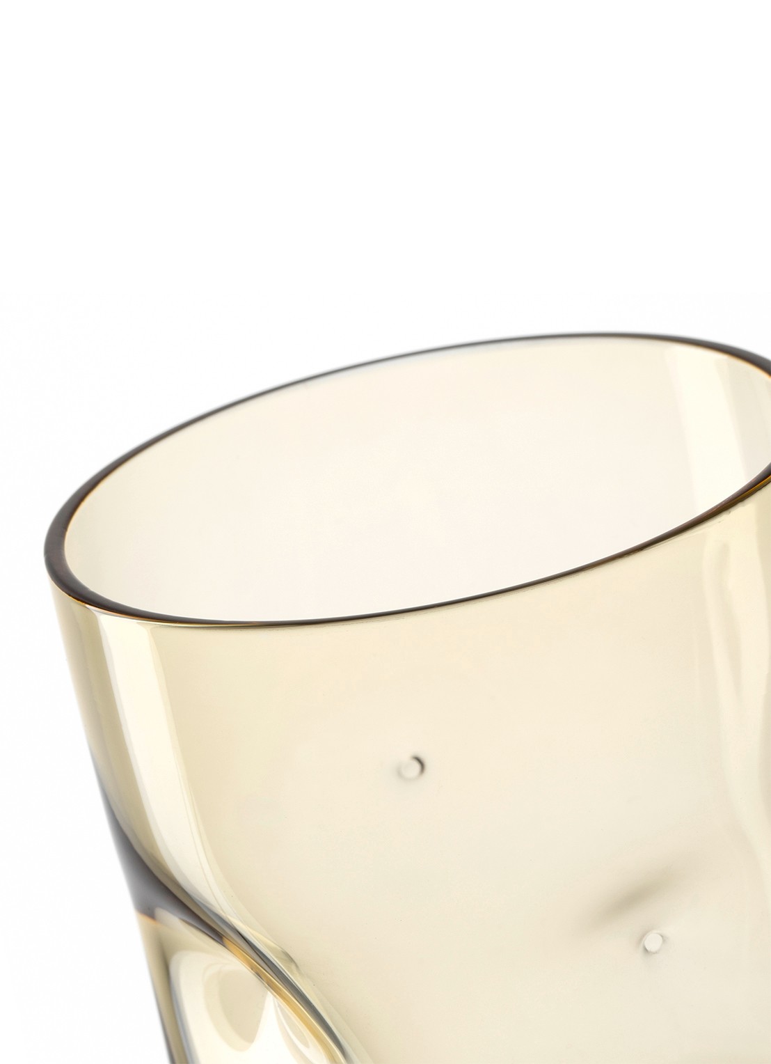 Leonardo Vesuvio drinkglas 30 cl - detail 4 oranjebruin