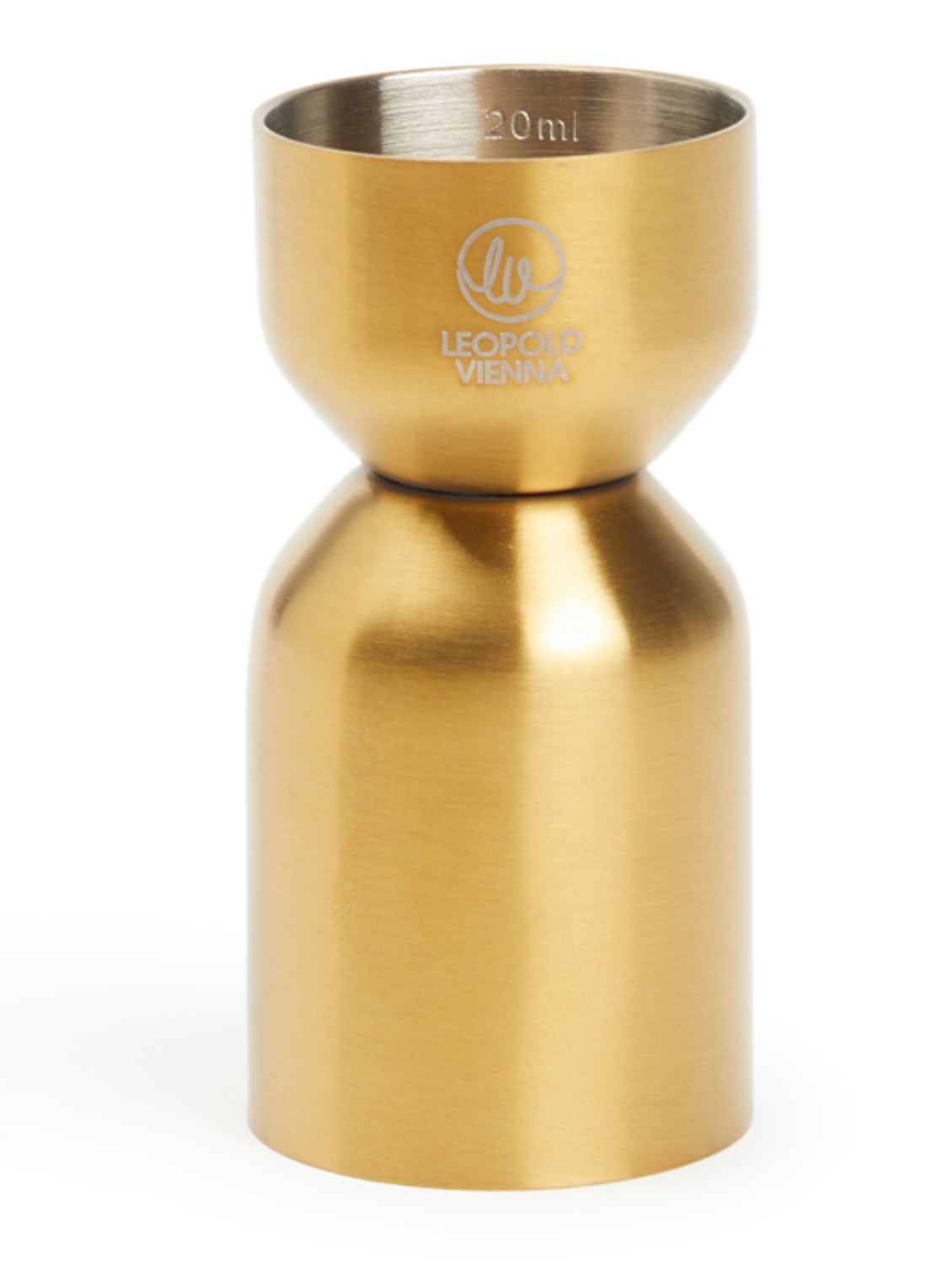 Leopold Vienna Arinto cocktailmaatje 20/40 ml - voorkant goud