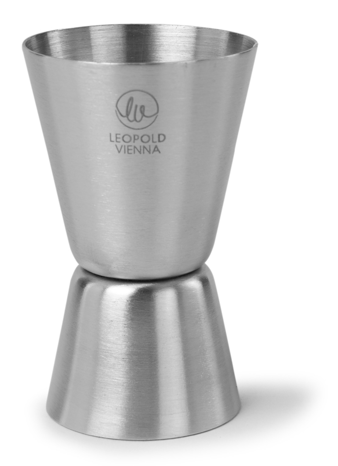 Leopold Vienna Barmaat 20/40 ml - voorkant 2 roestvrijstaal