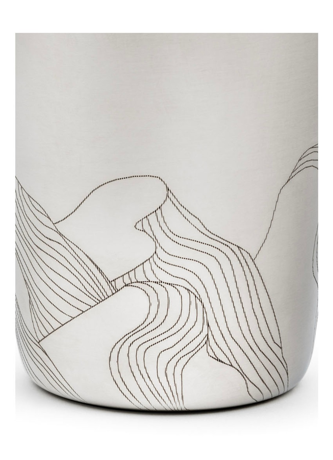 Leopold Vienna Mountains cocktailshaker 50 cl - detail zilver