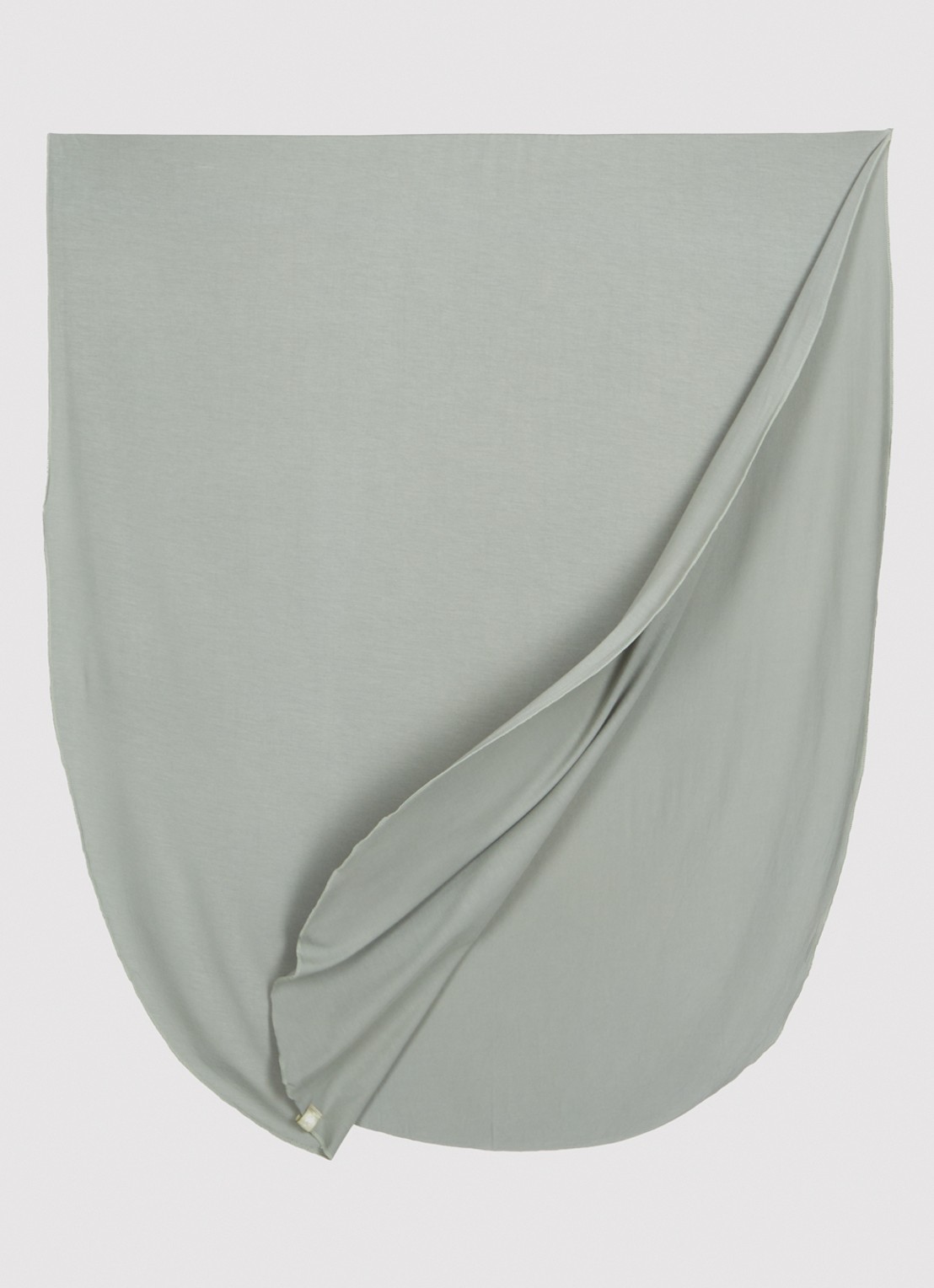 LES Atelier Bamboo Jersey hoofddoek 180 x 82 cm - detail 3 grijs
