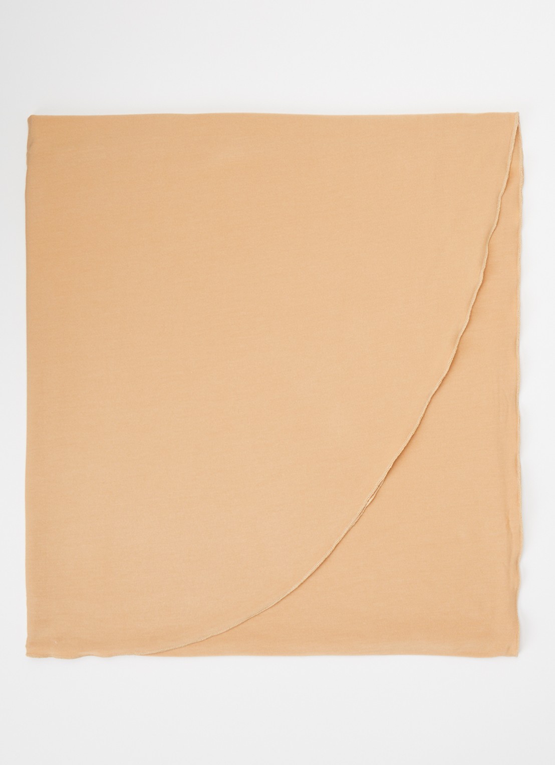 LES Atelier Bamboo Jersey hoofddoek 180 x 82 cm - voorkant camel