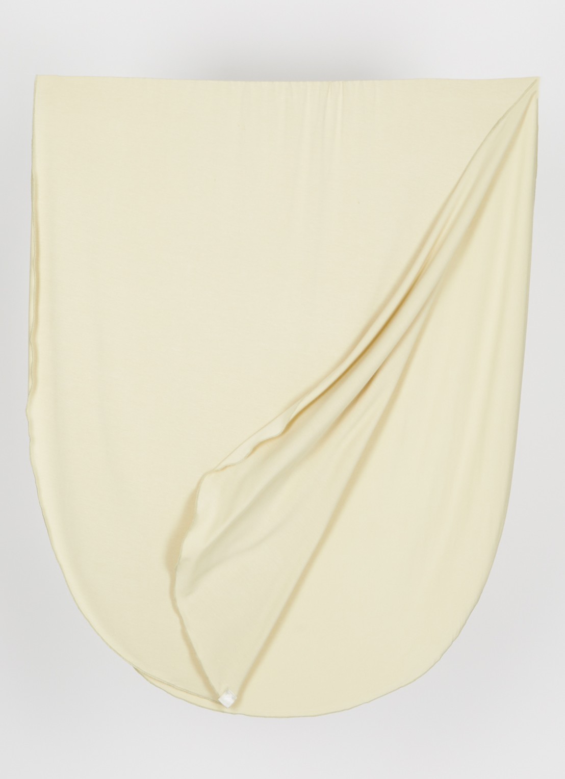 LES Atelier Bamboo Jersey hoofddoek 180 x 82 cm - detail 3 khaki