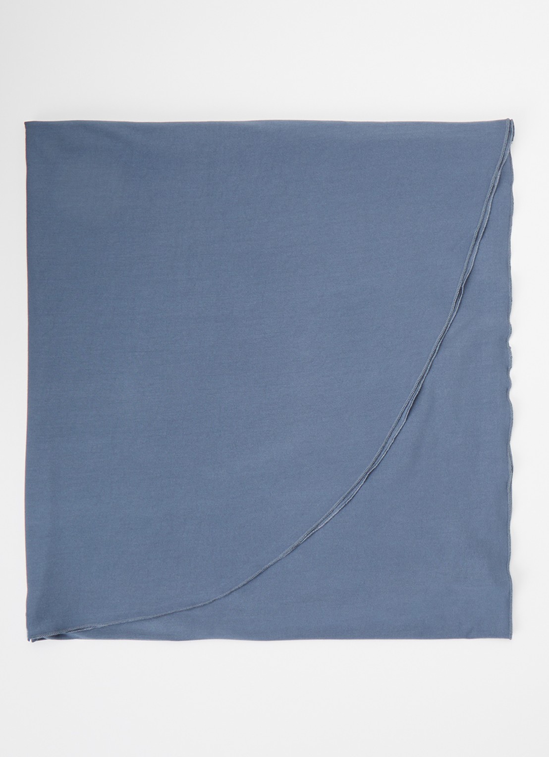 LES Atelier Bamboo Jersey hoofddoek 180 x 82 cm - voorkant 3 indigo