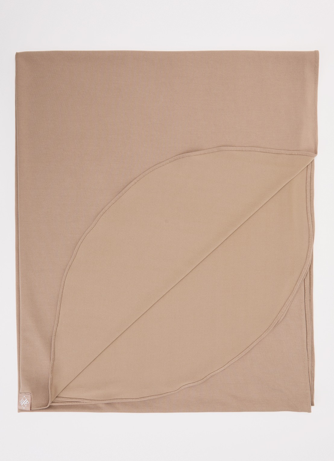 LES Atelier Hoofddoek 90 x 200 cm - voorkant khaki