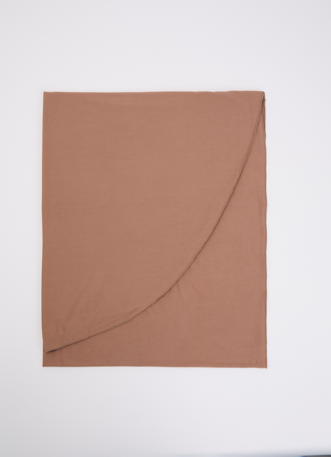LES Atelier Hoofdoek met logo 180 x 80 cm - voorkant oudroze