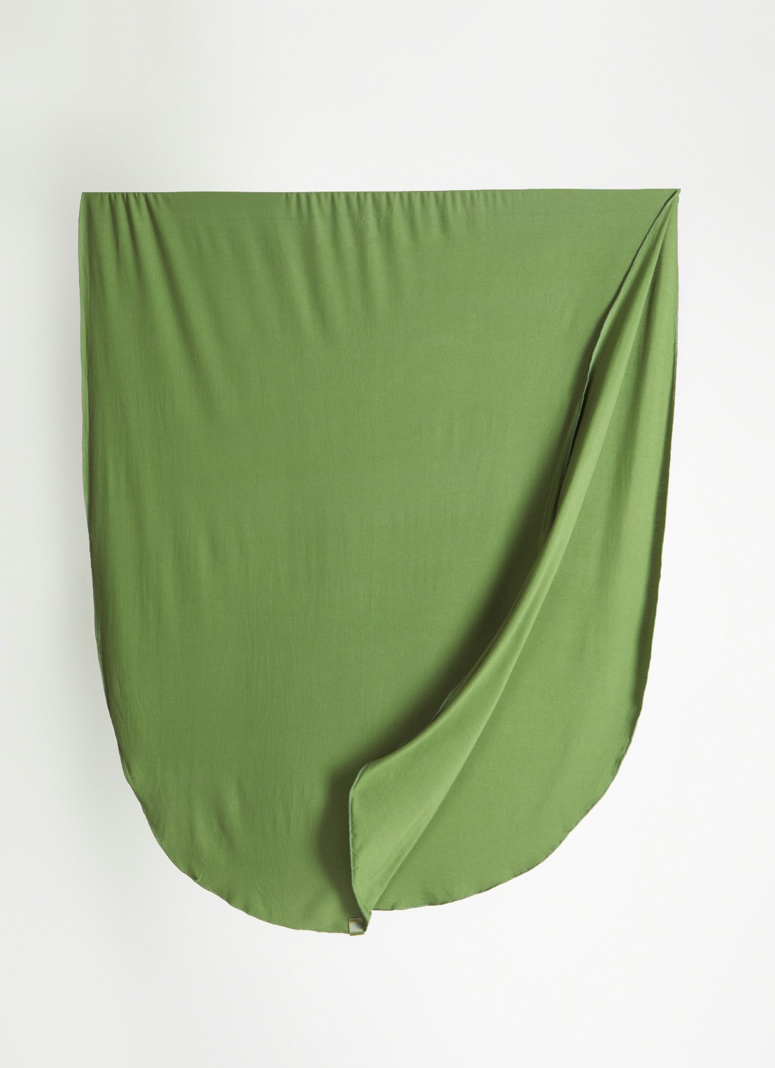 LES Atelier Hoofdoek met logo 180 x 80 cm - detail 3 groen