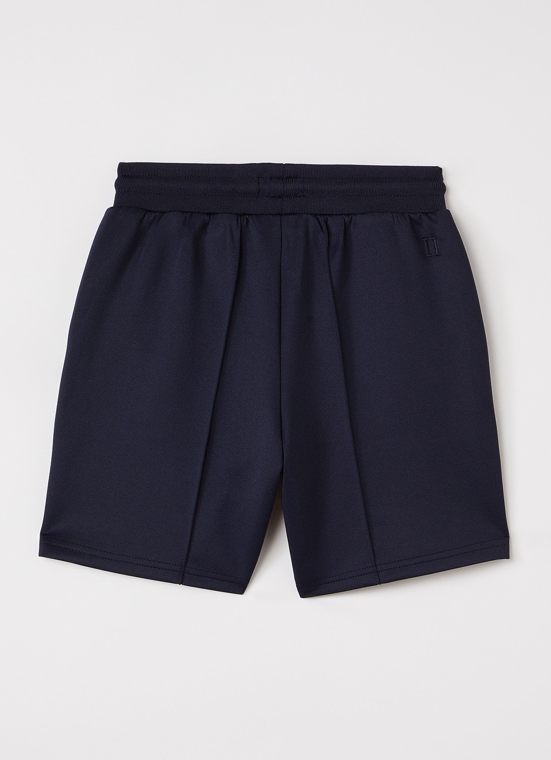 Les Deux Ballier straight fit trackpants met logo - voorkant 3 donkerblauw