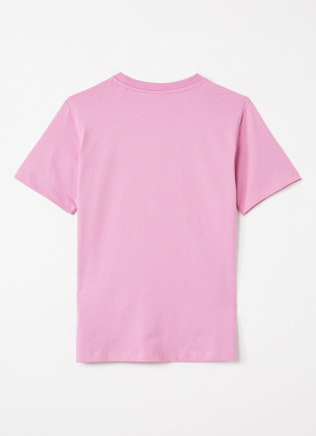 Les Deux Encore T-shirt met logoprint - voorkant 2 roze