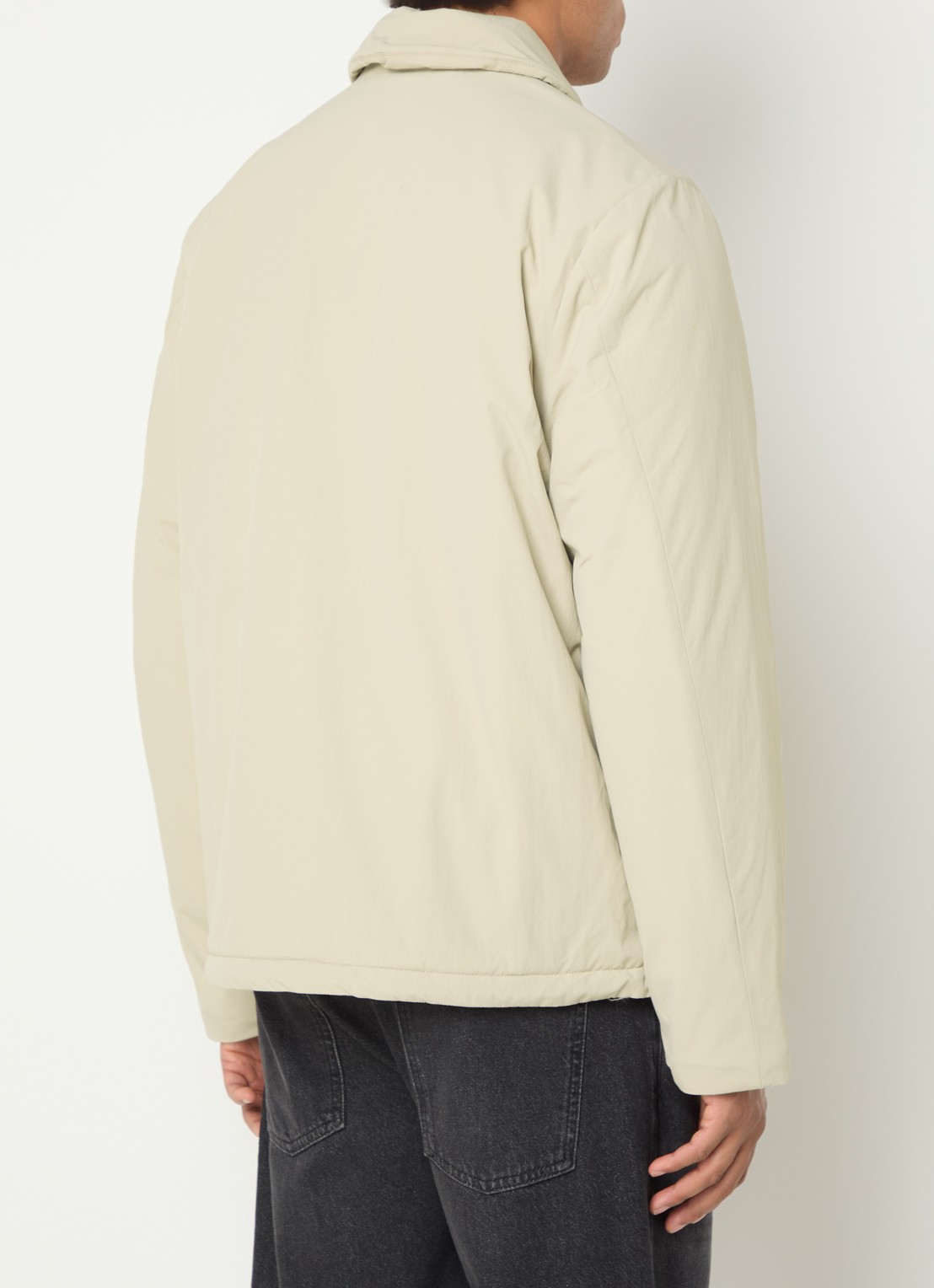 Les Deux Gewatteerd jack met steekzakken - achterkant 4 beige