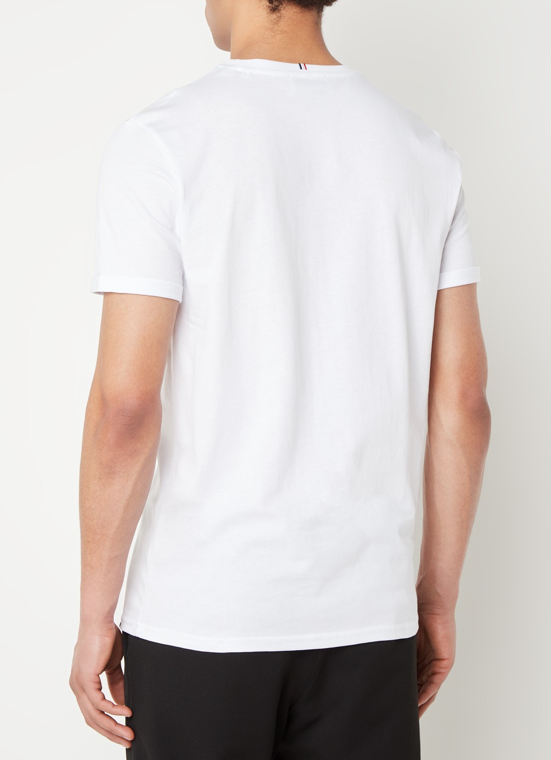 Les Deux Lens T-shirt met logo - achterkant 3 wit