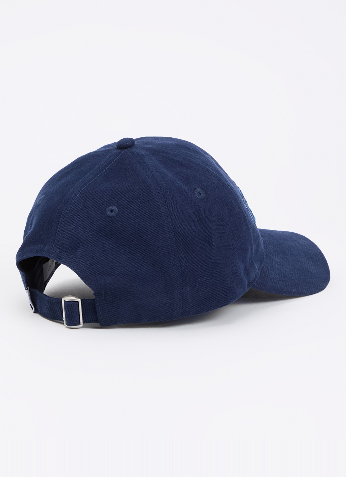 Les Deux Pet met logoborduring - detail 2 donkerblauw