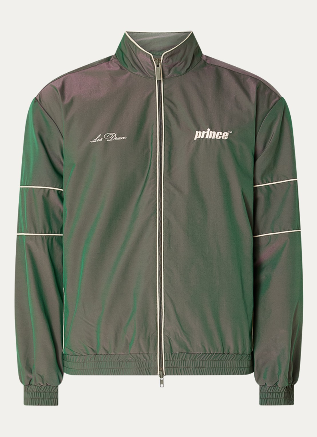 Les Deux Prince jack met logoborduring - voorkant 2 groen