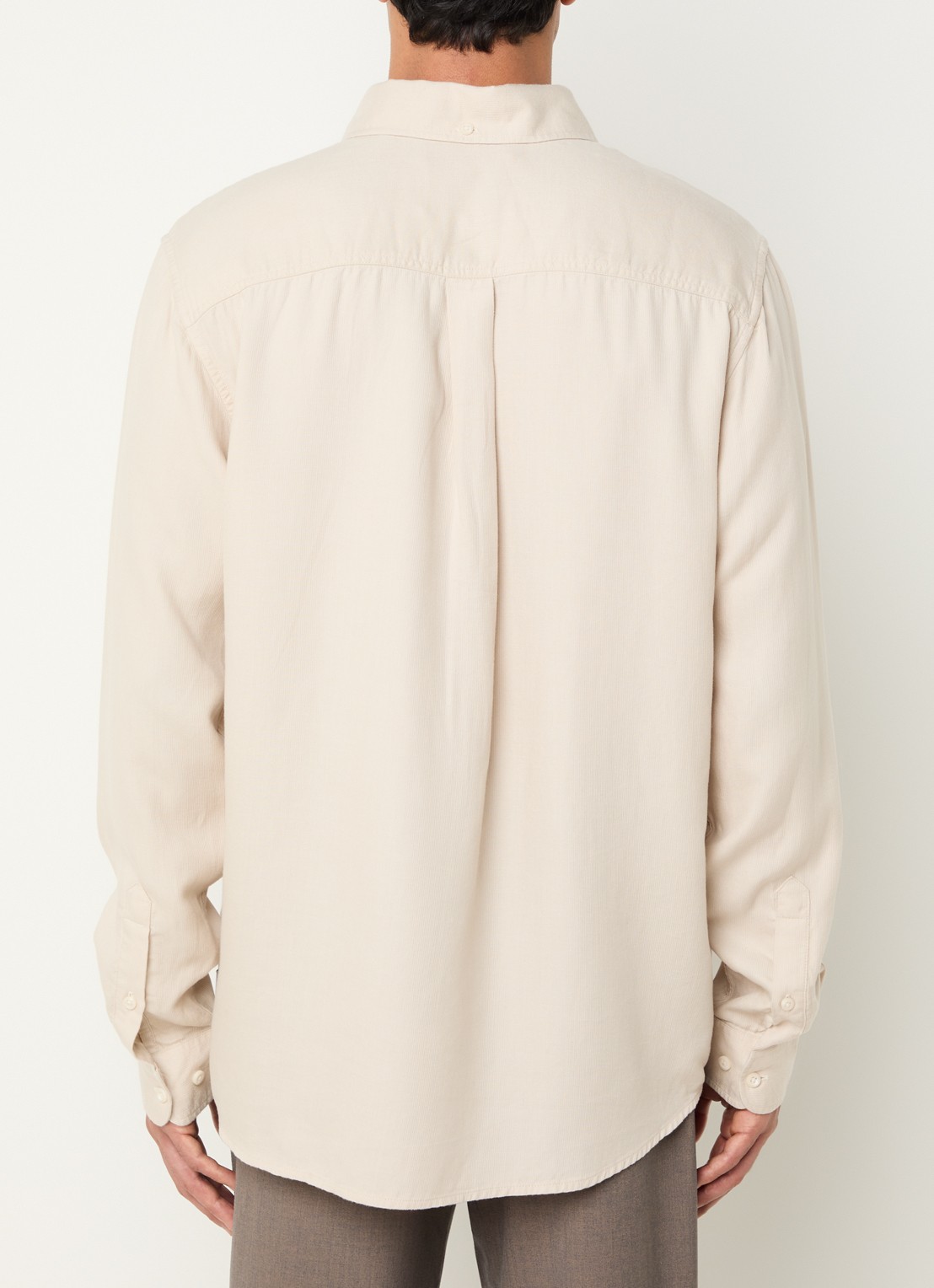 Les Deux Regular fit overhemd met button down-kraag  - achterkant 2 creme