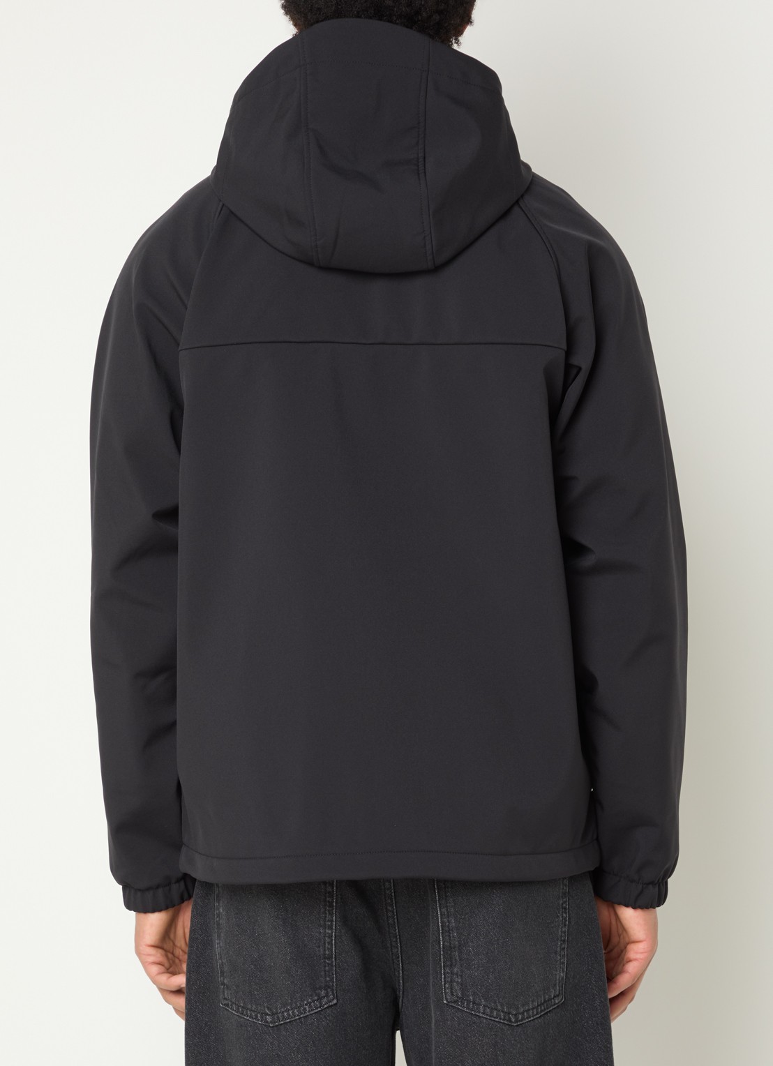 Les Deux Softshell jack met capuchon - achterkant 2 zwart