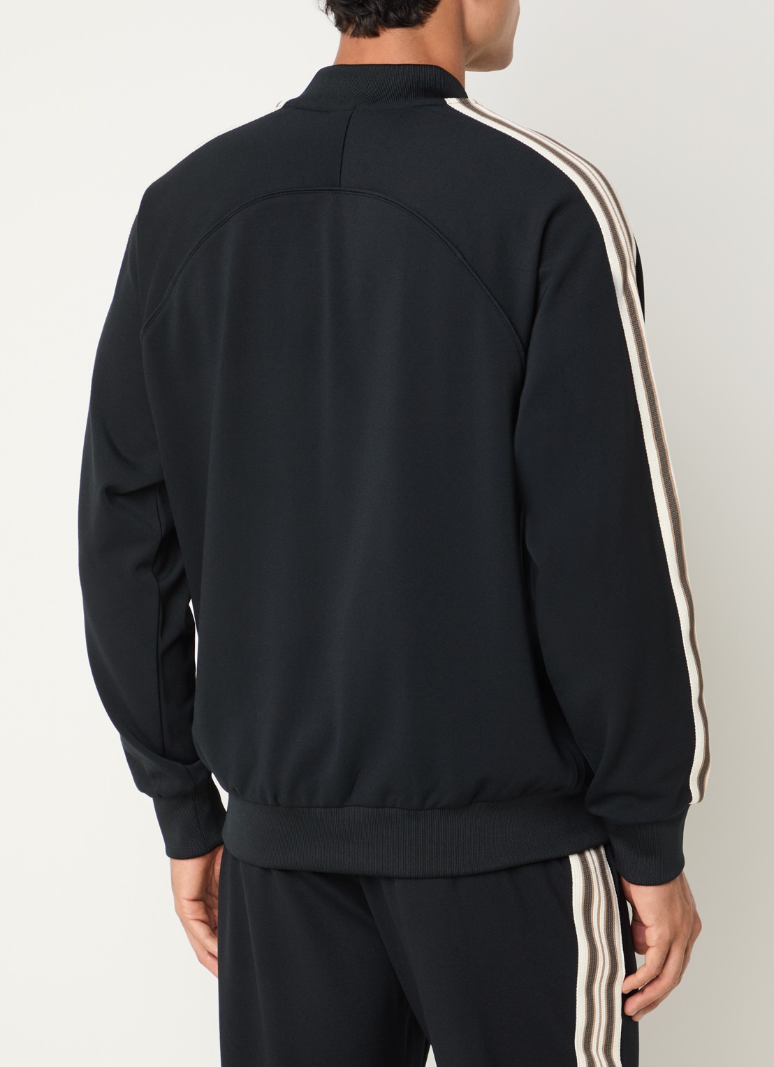 Les Deux Trainingsvest met steekzakken en logo - achterkant 4 zwart