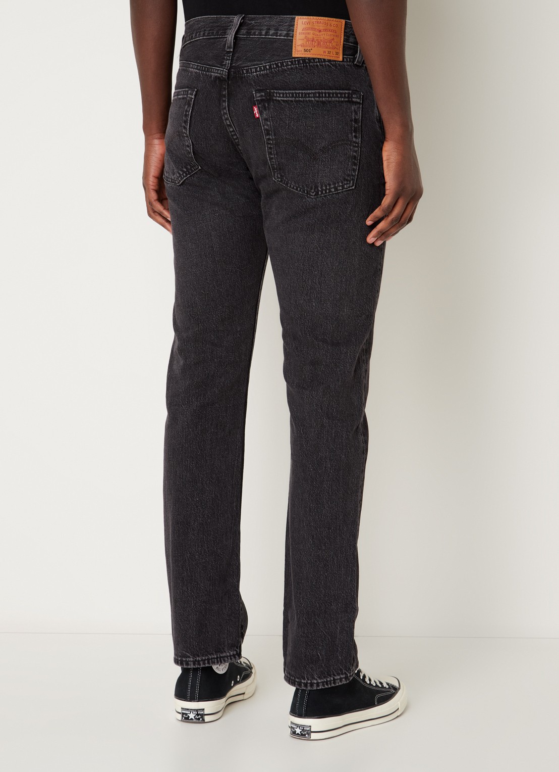 Levi's 501 LEVISORIGINAL CRASH COURSE - achterkant zwart