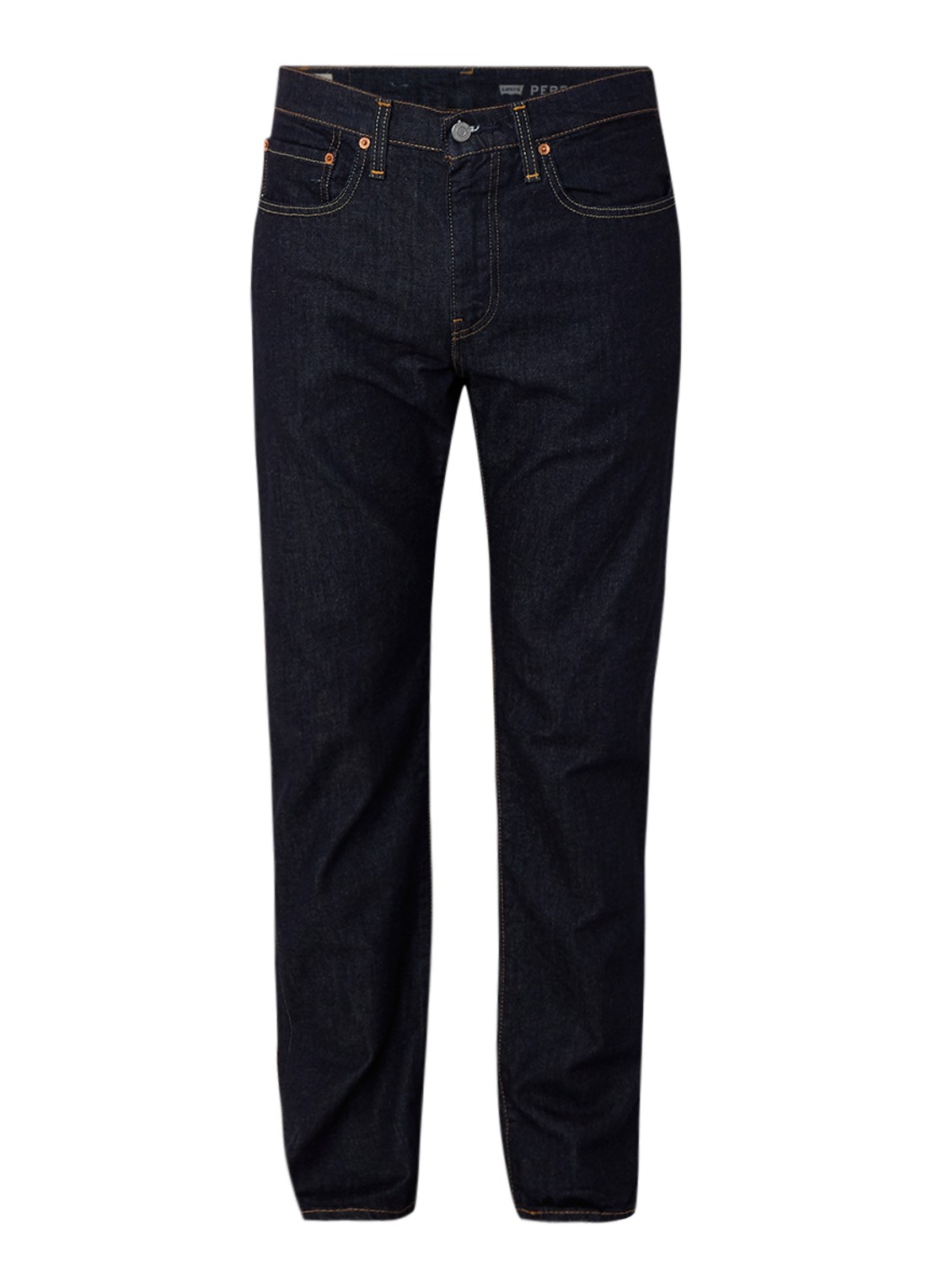 Levi's 502 Performance mid rise straight leg jeans - voorkant 2 indigo