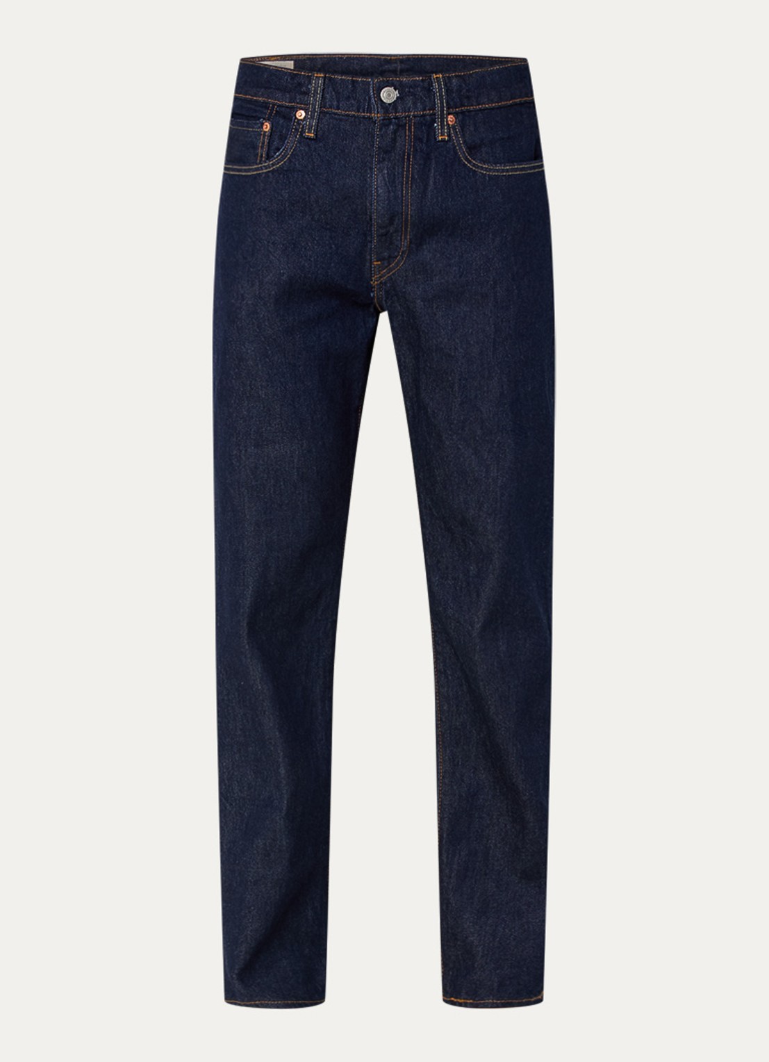 Levi's 502 slim fit jeans met donkere wassing - voorkant 3 indigo