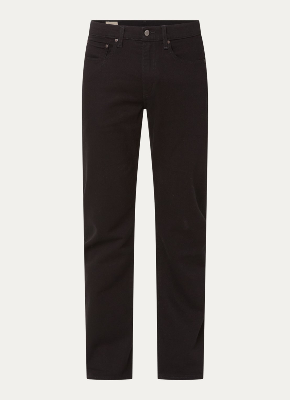 Levi's 502 slim fit jeans met gekleurde wassing - voorkant 4 zwart