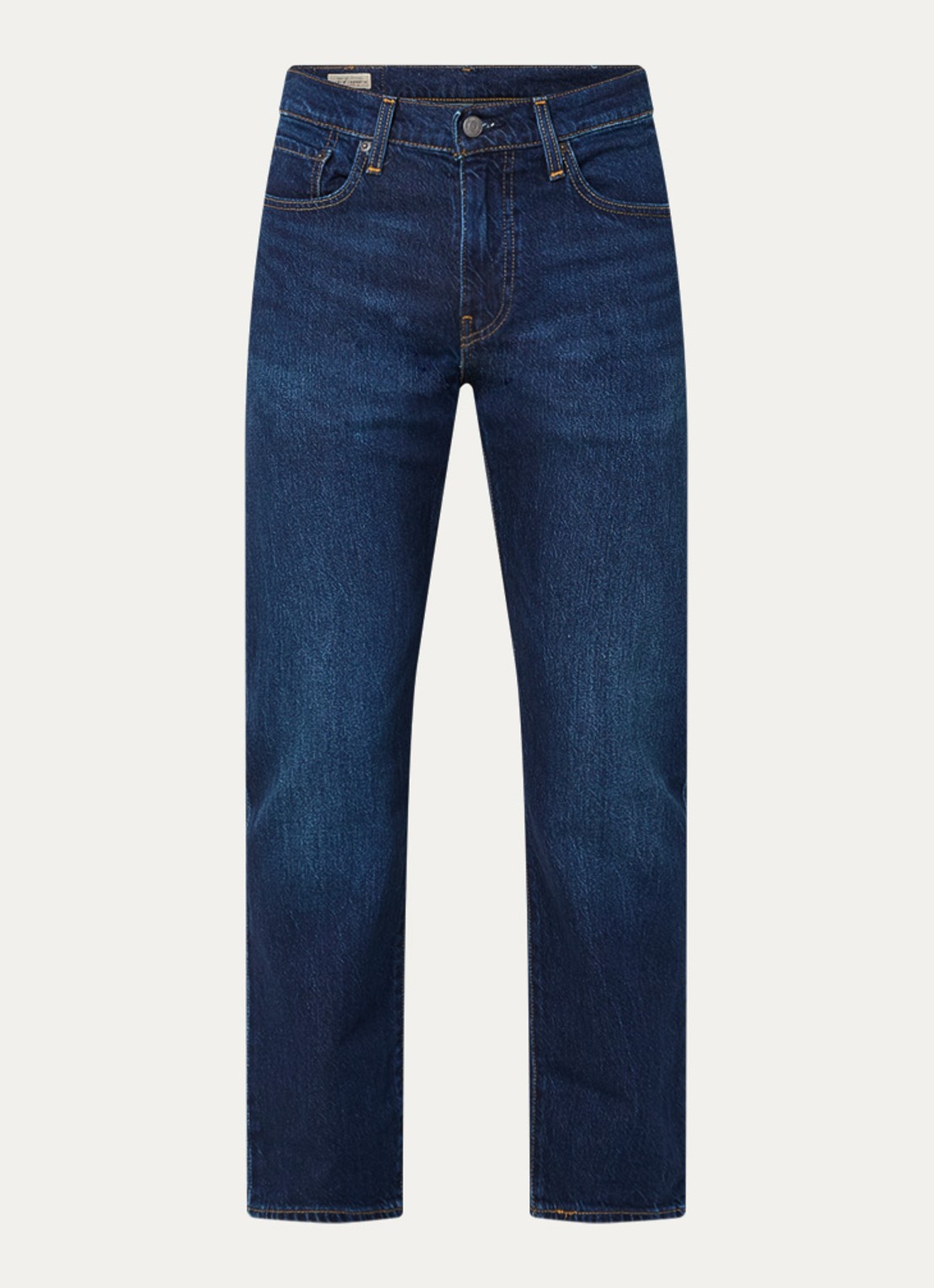 Levi's 502 tapered jeans  met donkere wassing - voorkant 4 indigo