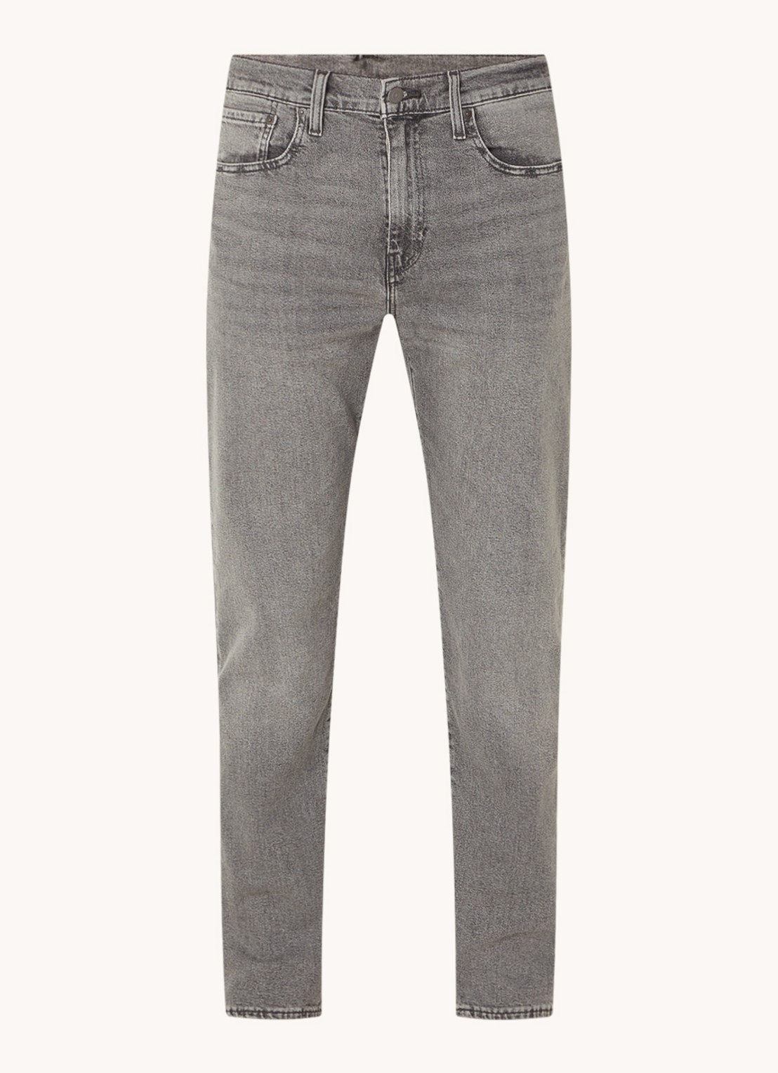 Levi's 502 tapered jeans met gekleurde wassing - voorkant 4 grijs