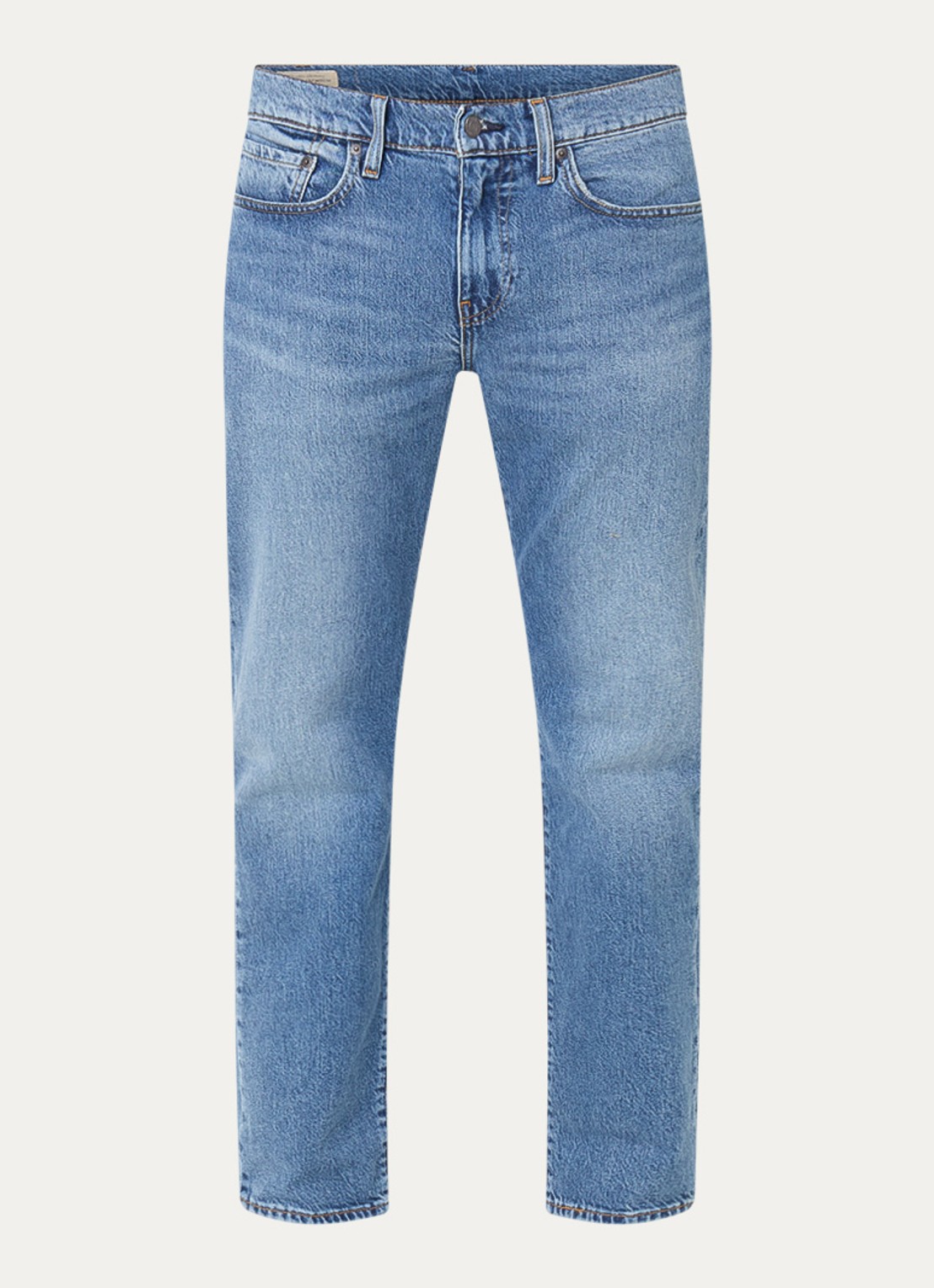 Levi's 502 tapered jeans  met medium wassing - voorkant 3 indigo