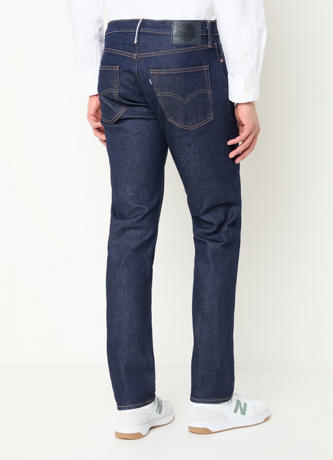 Levi's 511 slim fit jeans met donkere wassing - achterkant 3 indigo