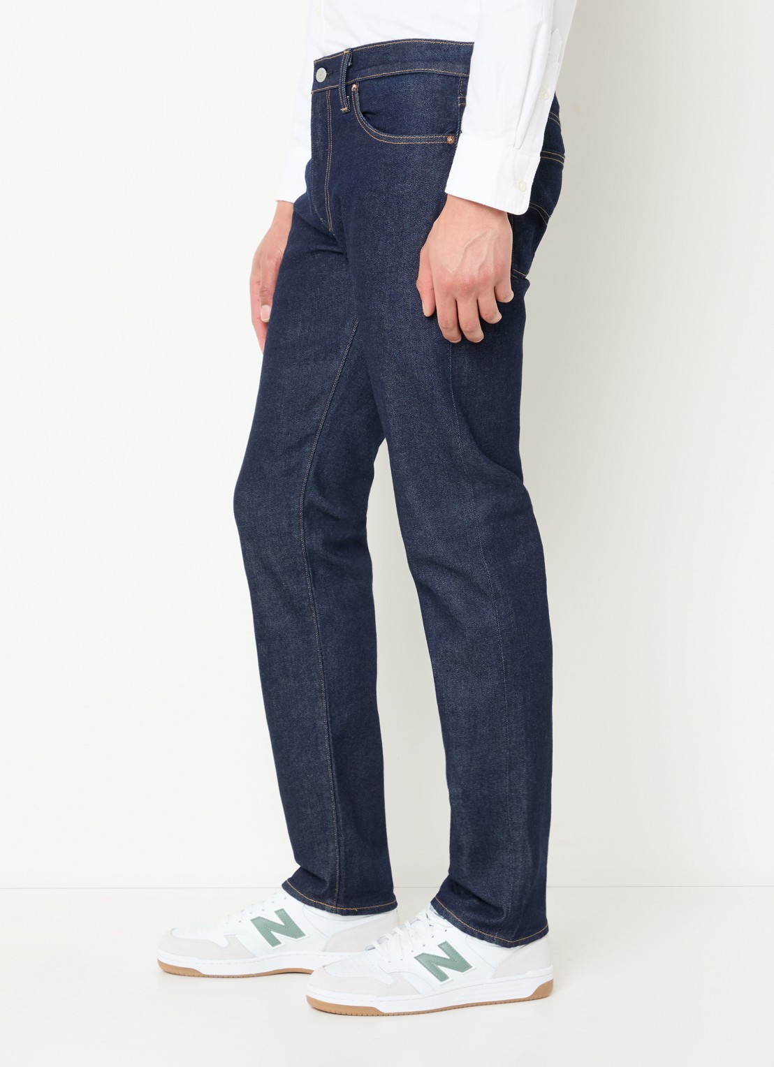 Levi's 511 slim fit jeans met donkere wassing - detail 5 indigo