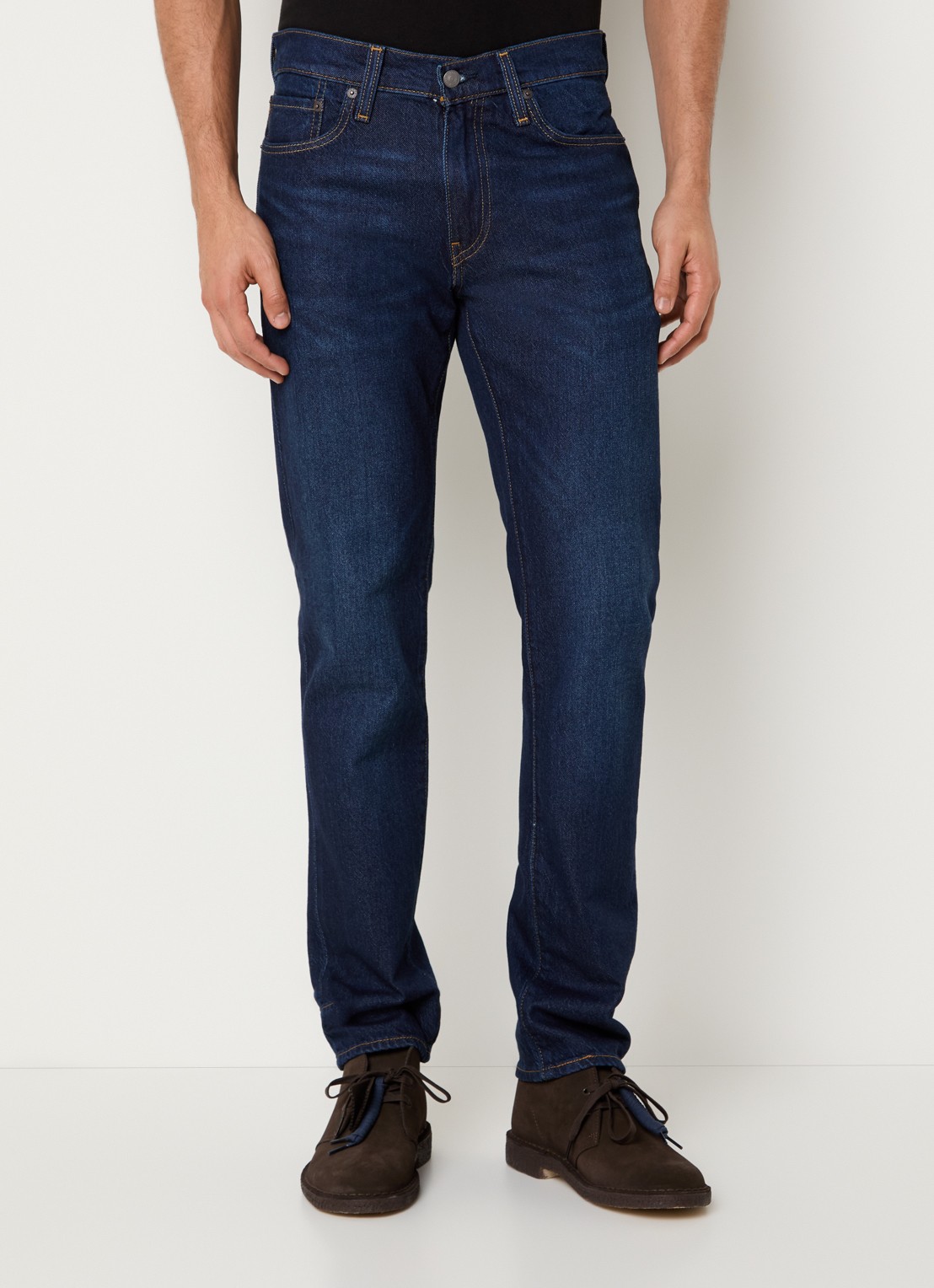 Levi's 511 Slim fit jeans  met donkere wassing - detail 2 indigo