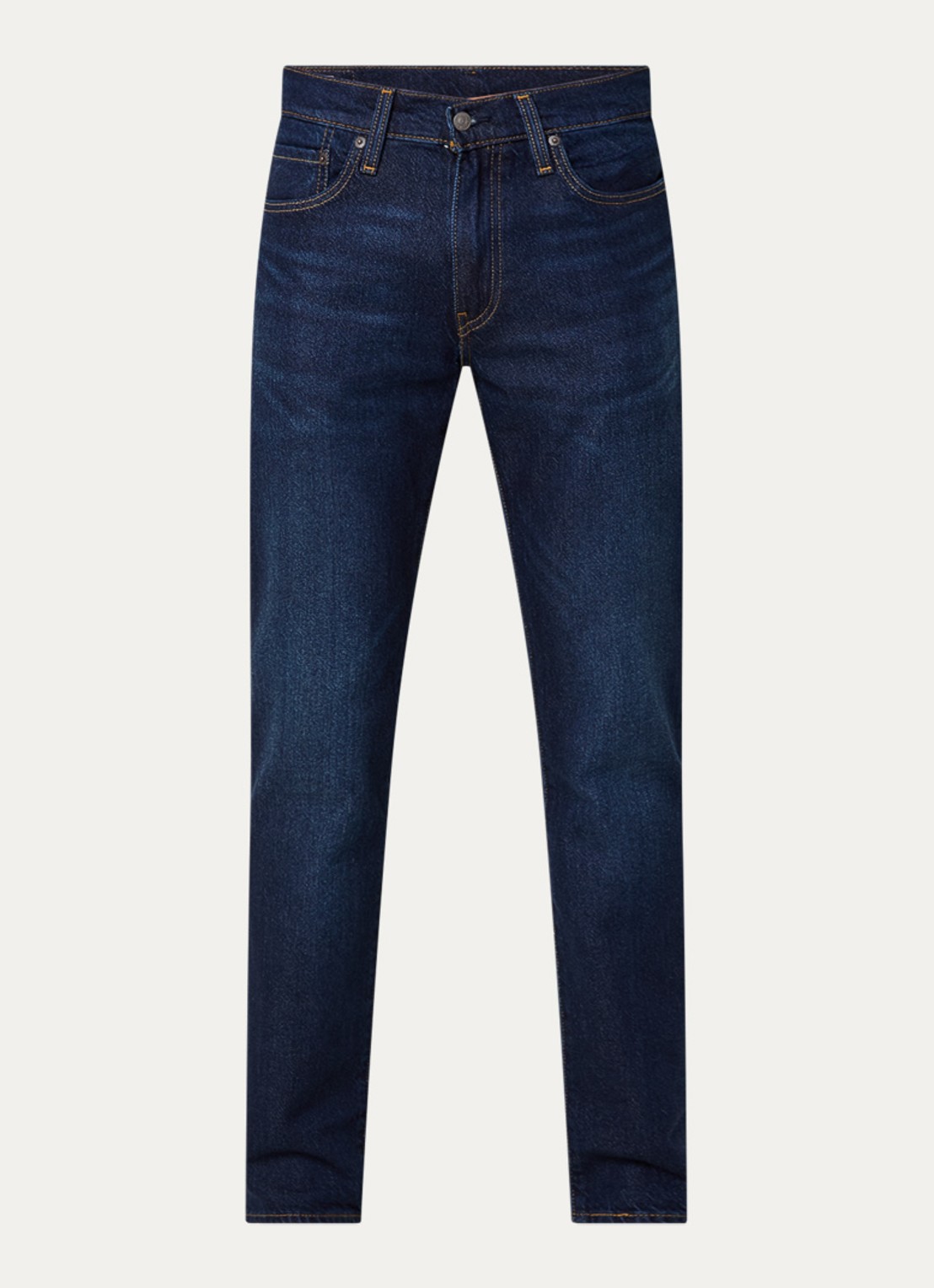 Levi's 511 Slim fit jeans  met donkere wassing - voorkant 4 indigo