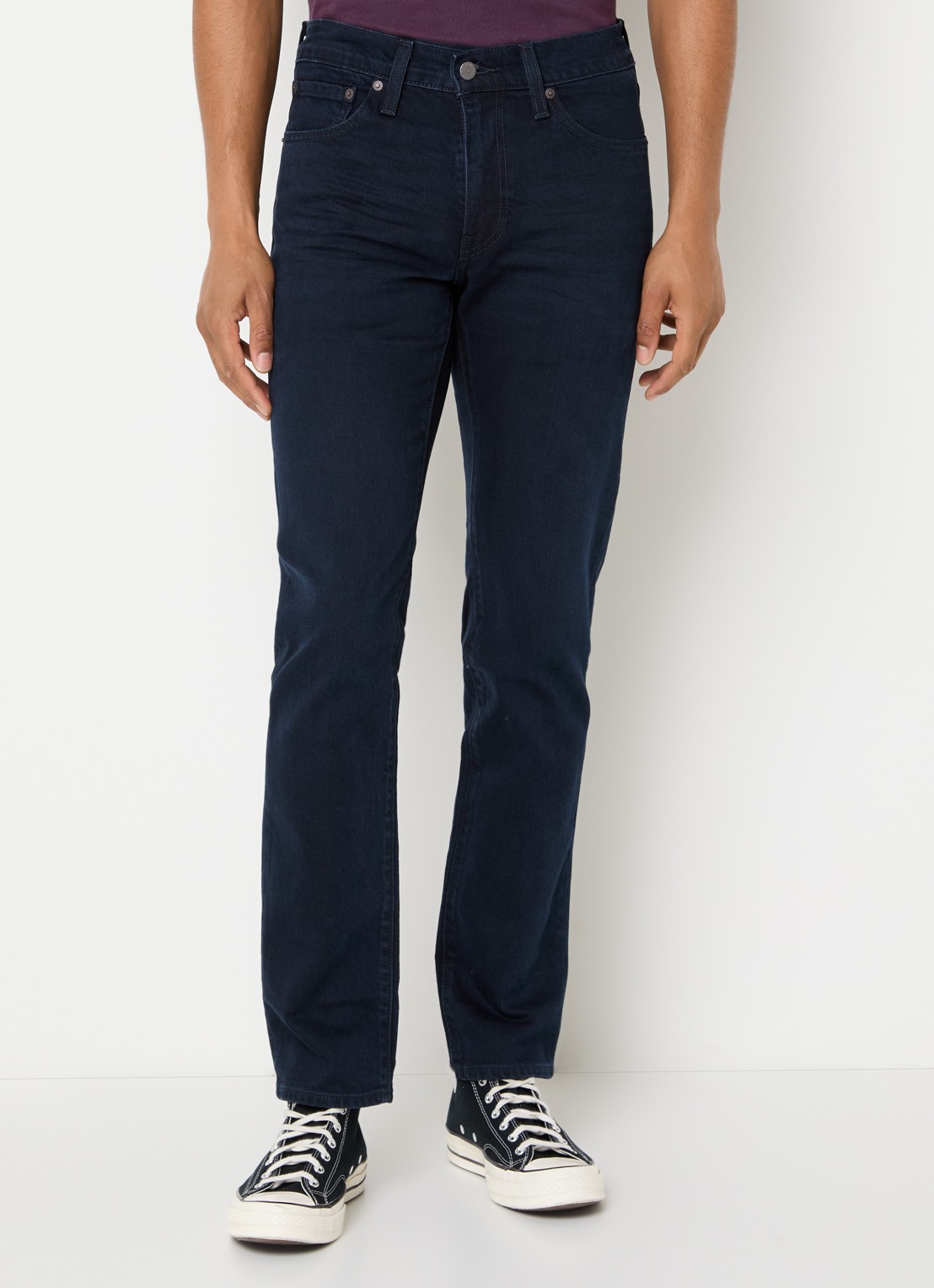 Levi's 511 slim fit jeans met donkere wassing - detail 2 indigo