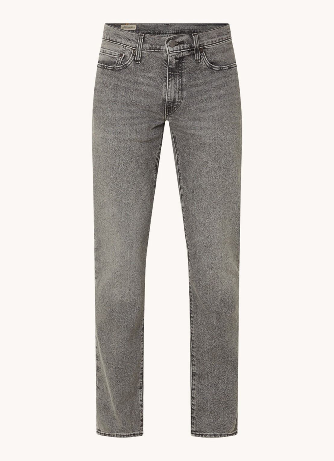 Levi's 511 slim fit jeans met gekleurde wassing - voorkant grijs