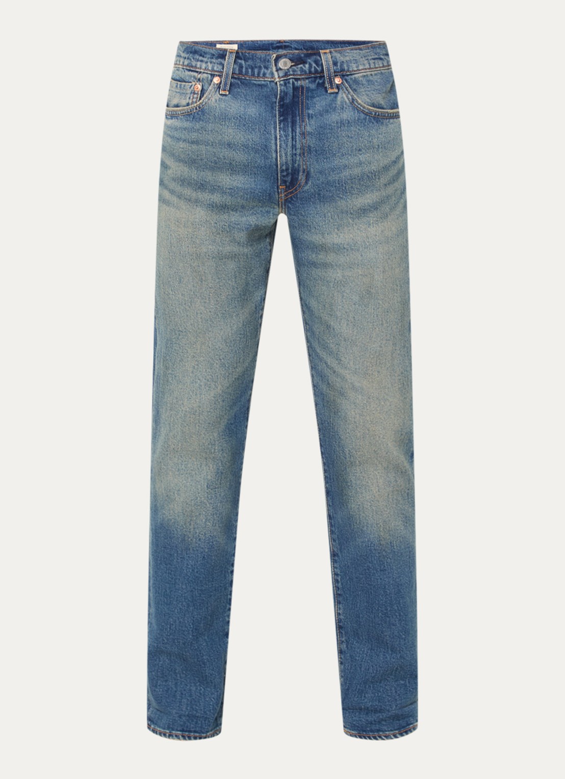Levi's 511 slim fit jeans met gekleurde wassing - voorkant indigo