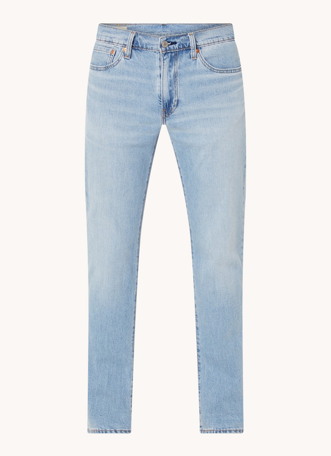 Levi's 511 Slim fit jeans met lichte wassing - voorkant 4 indigo