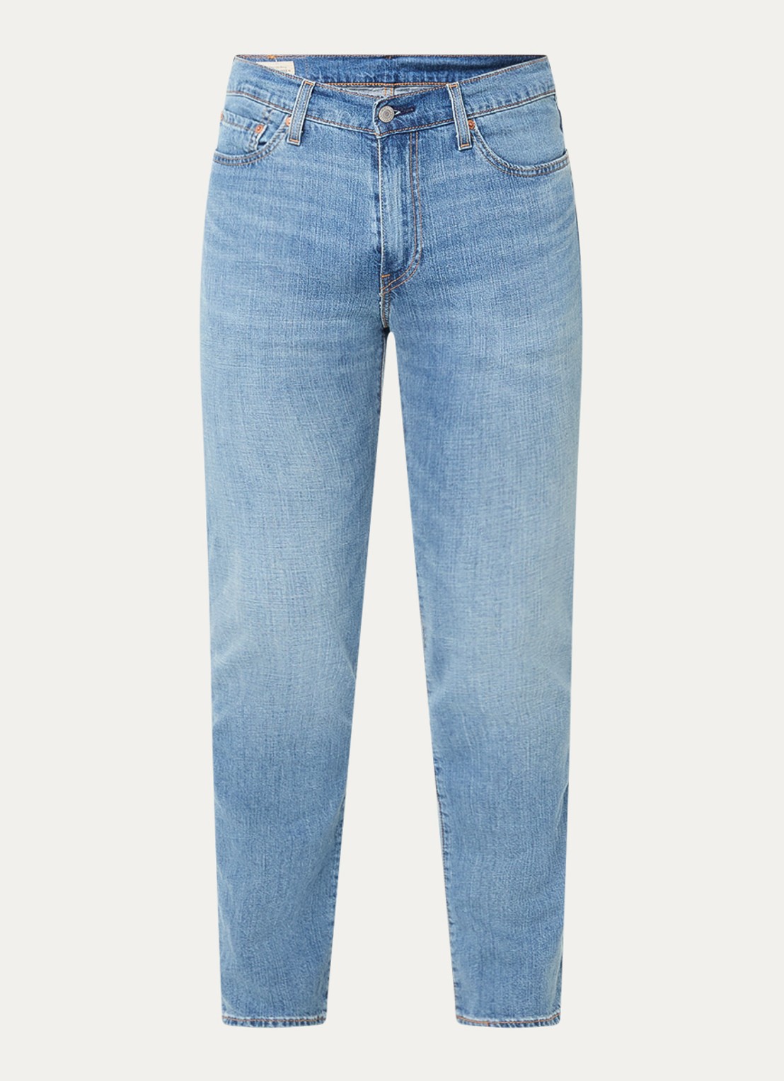 Levi's 511 slim fit jeans met lichte wassing - voorkant indigo