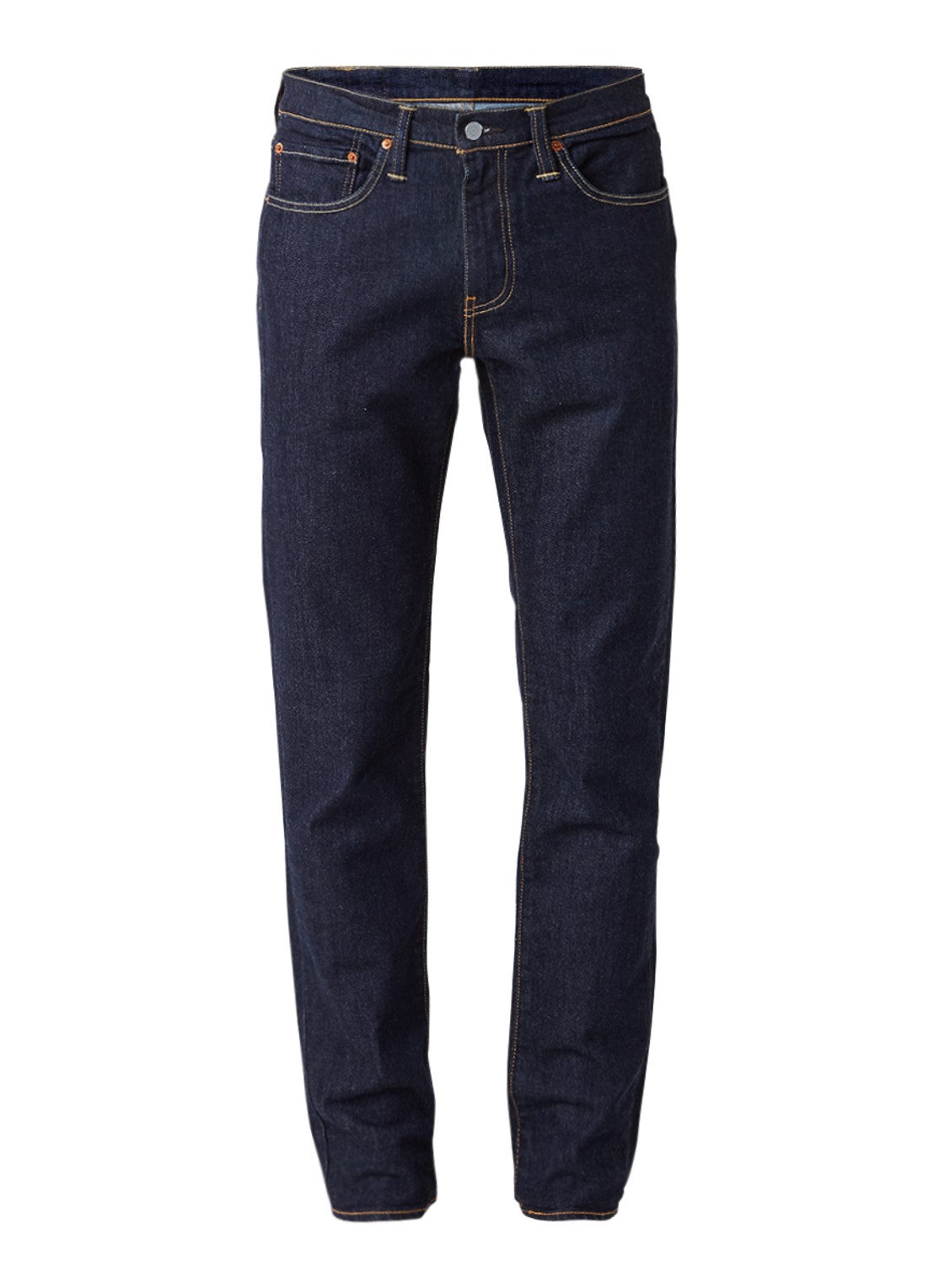 Levi's 511 slim fit jeans met stretch in donkere wassing - voorkant 3 indigo