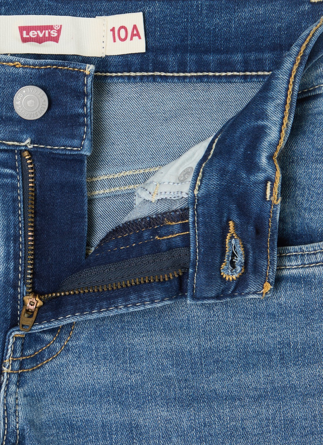 Levi's 511 slim fit jeans met stretch - detail 3 indigo