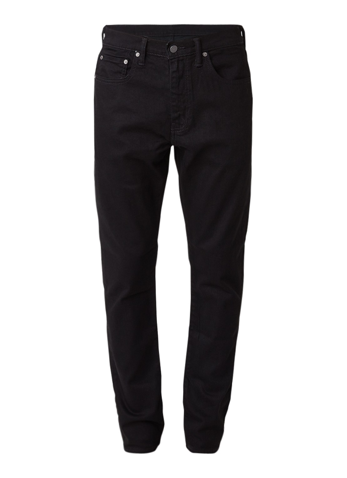 Levi's 512 high rise tapered jeans - voorkant zwart