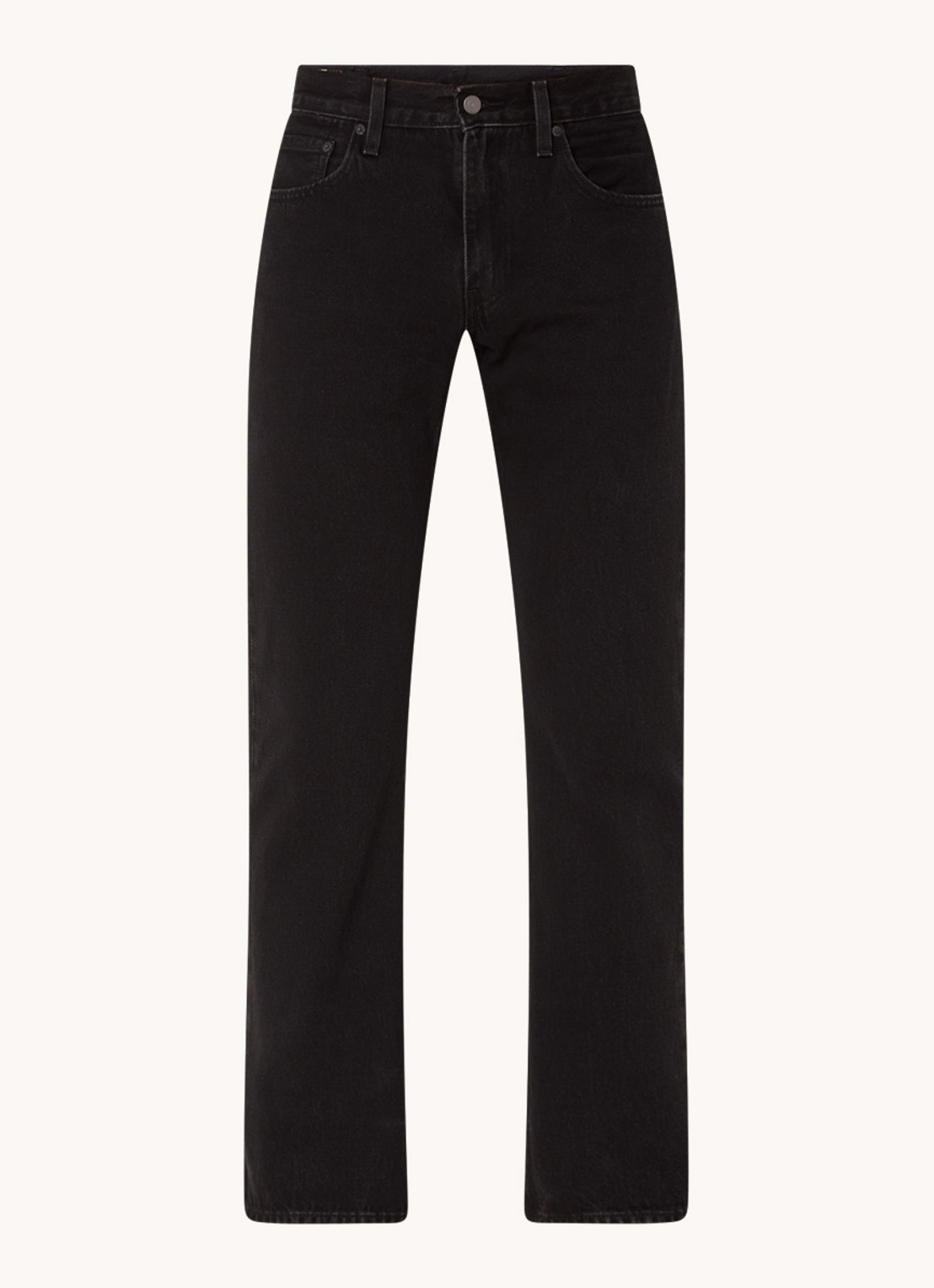 Levi's 517 Bootcut jeans met gekleurde wassing - voorkant 4 zwart